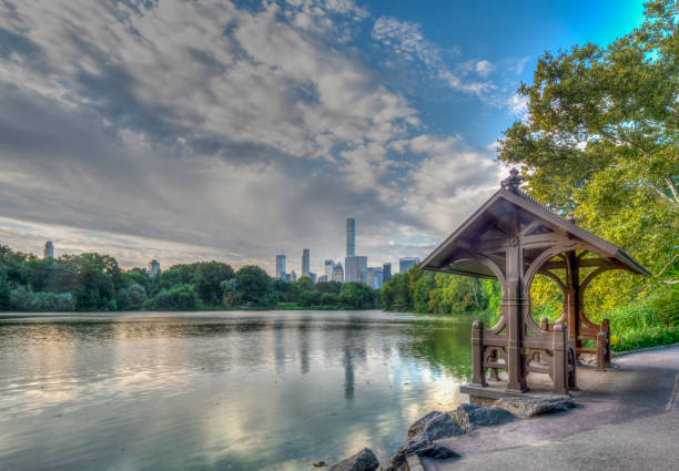 istock At the lake in Central Park 1143374952