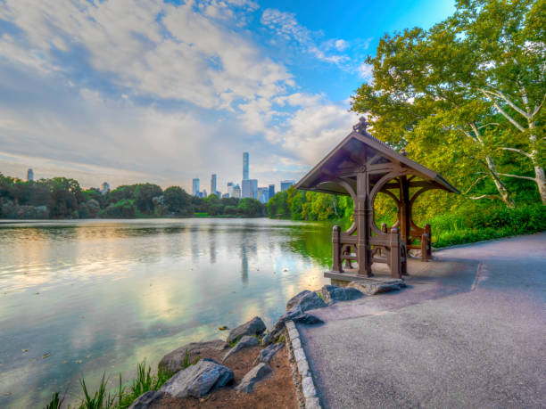 istock At the lake in Central Park 1143375541
