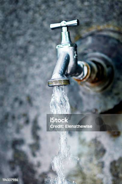 Water Tap Stock Photo - Download Image Now - Chrome, Clean, Color Image