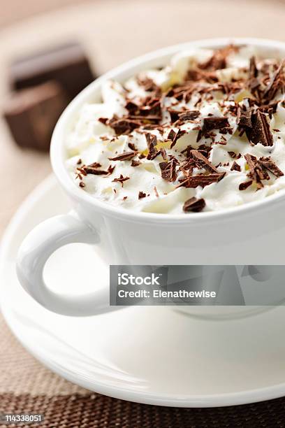 Hot Schokolade Stockfoto und mehr Bilder von Aufschäumen - Aufschäumen, Braun, Cappuccino