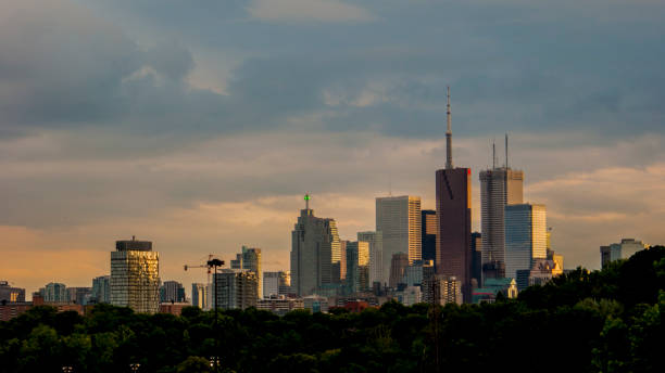 istock Toronto Skyline High Contrast 1143383916