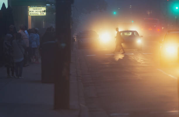istock Pedestrians in Fog 1143399931