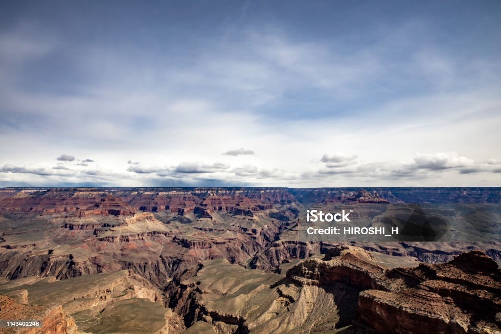 grand canyon, south rim mather point Arizona Stock Photo