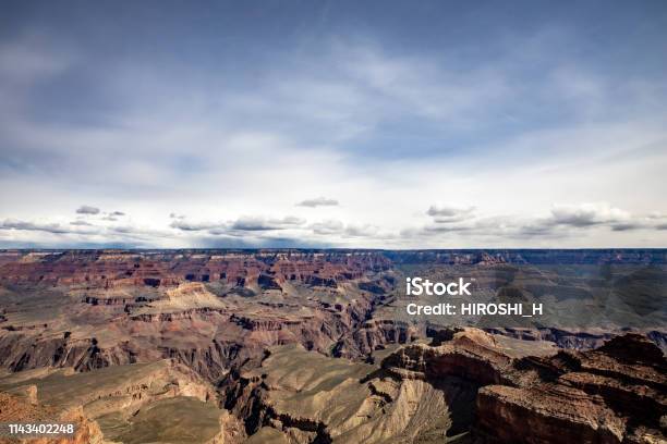 Grand Canyon South Rim Stock Photo - Download Image Now - Arizona, Cliff, Dramatic Landscape