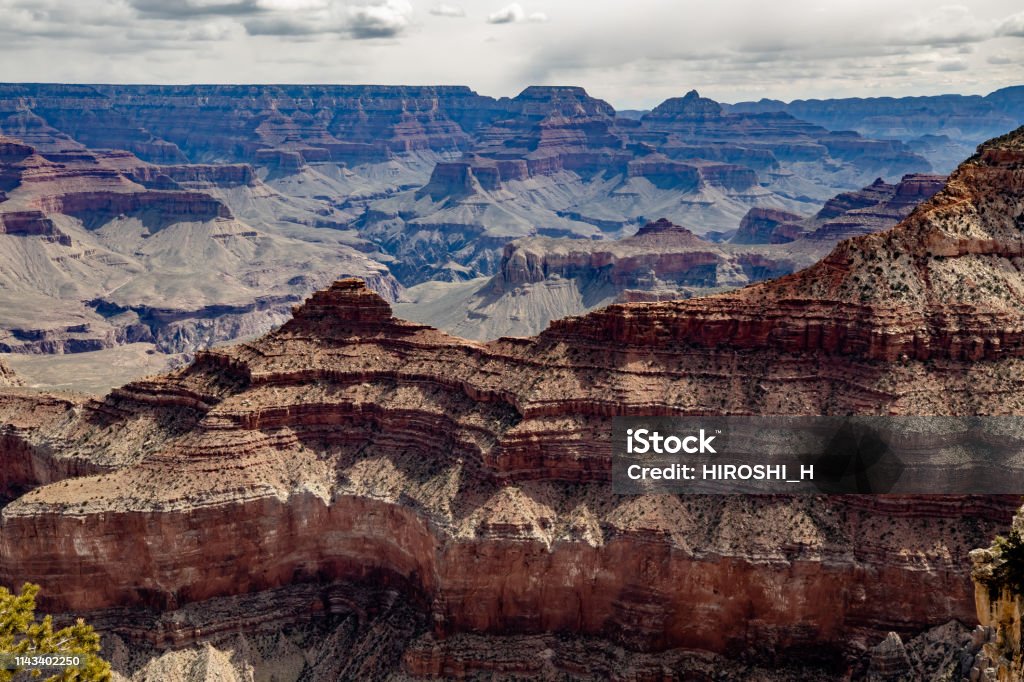 grand canyon, south rim mather point Arizona Stock Photo