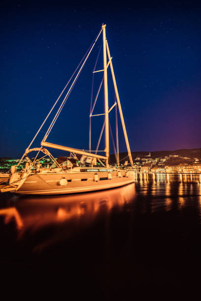istock sailboat under the starry sky 1143402344