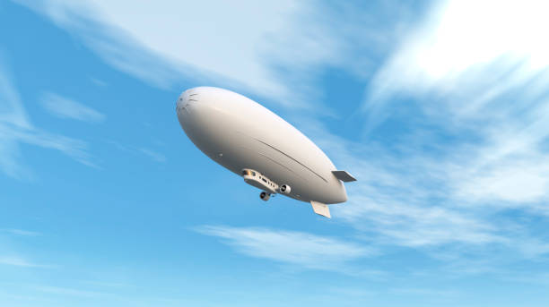 dirigible - globo-dirigible fotografías e imágenes de stock