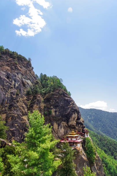 istock Famous temple in Bhutan 1143407203