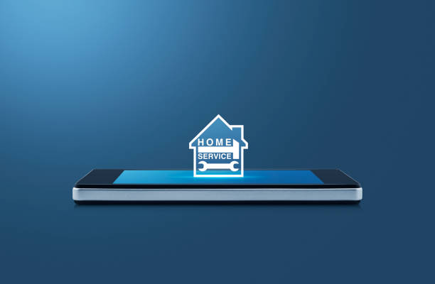 istock Business home service online concept 1143419643