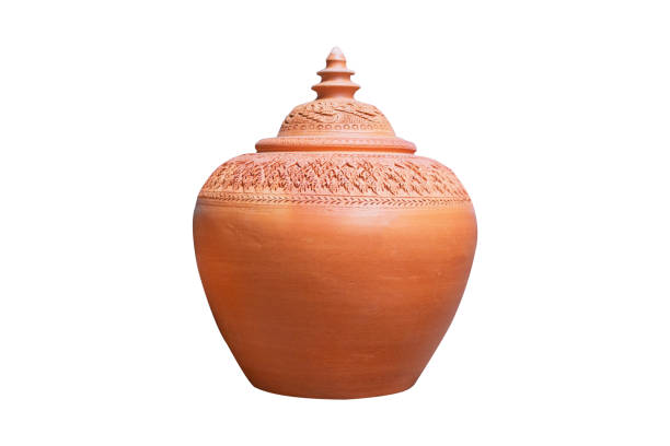 istock Pottery for water home Hand-made pottery 1143422133