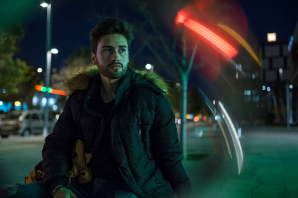 istock Urban life at night 1143431521