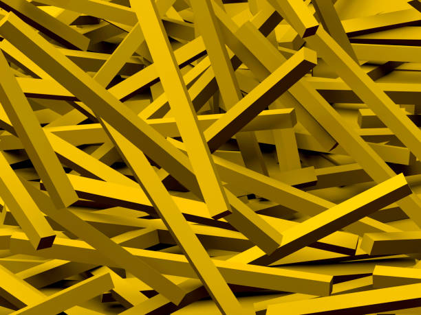 istock 3D abstract background. Illustration of geometric stones 1143432267