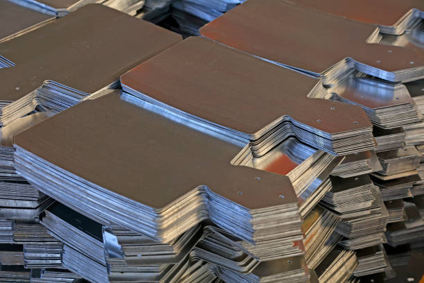 istock Steel shovel blade formed by stamping 1143432360