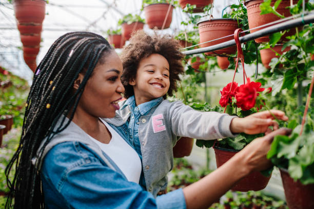 istock Mother And Daughter Gardening 1143433880