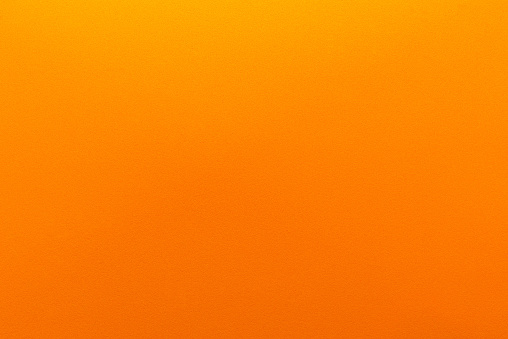 Color naranja degradado con textura de papel esponja de espuma real para fondo, fondo o diseño. photo