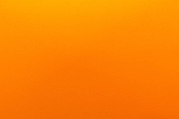 背景、背景やデザインのための本物の泡のスポンジ紙からの質感とオレンジグラデーション色。 - オレンジ色の背景 ストックフォトと画像