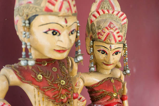 istock Wayang Golek, traditional Indonesian puppets 1143438873