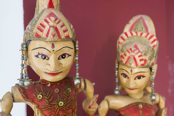 istock Wayang Golek, traditional Indonesian puppets 1143439067