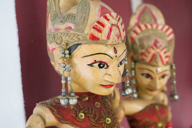 istock Wayang Golek, traditional Indonesian puppets 1143439090