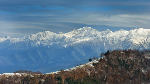 istock Fagaras Mountains covered in snow in late Autumn 1143439374