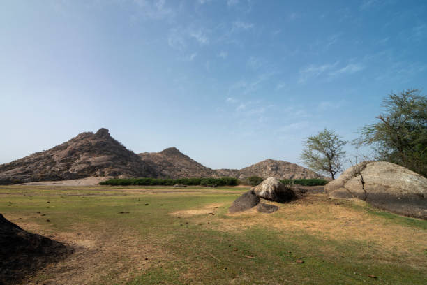 istock Rocky hillocks of Bera,Rajasthan,India 1143442097