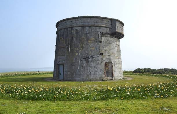 skerries martello tower - martello towers imagens e fotografias de stock