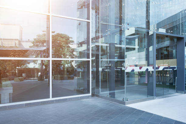 istock Glass wall facade buildings 1143446788