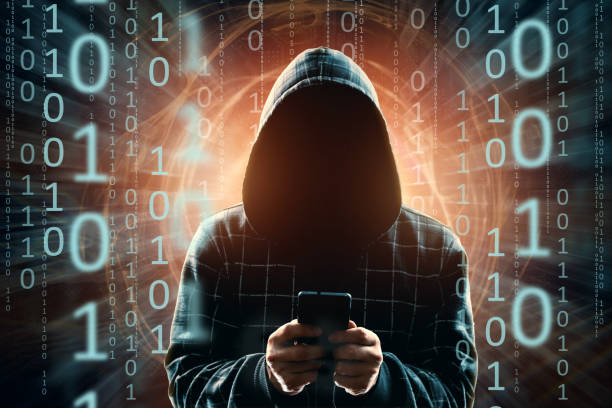 istock A young hacker in a hood hacks a smartphone, a hacker attack, a silhouette of a man, mixed media. The concept of a sudden attack, cryptography, data security, mobile Internet. 1143447341
