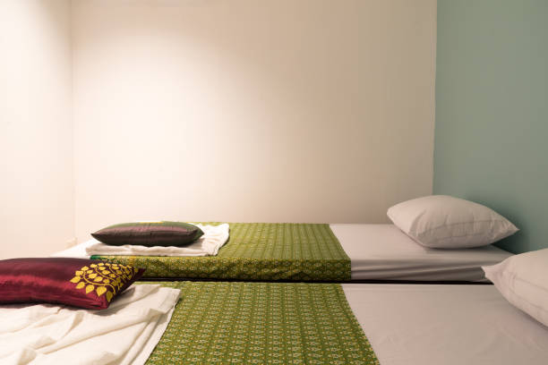istock Interior of thai massage  room and bed 1143449709
