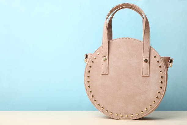 istock round women's handbag 1143450673