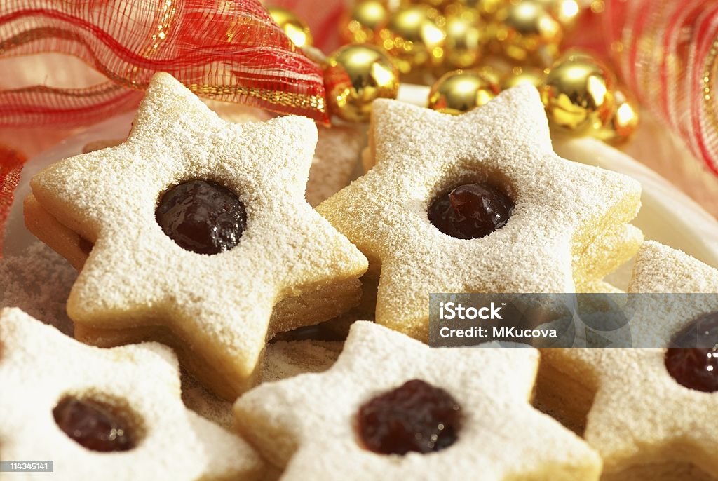 Biscoitos de Natal - Foto de stock de Alimentação Não-saudável royalty-free