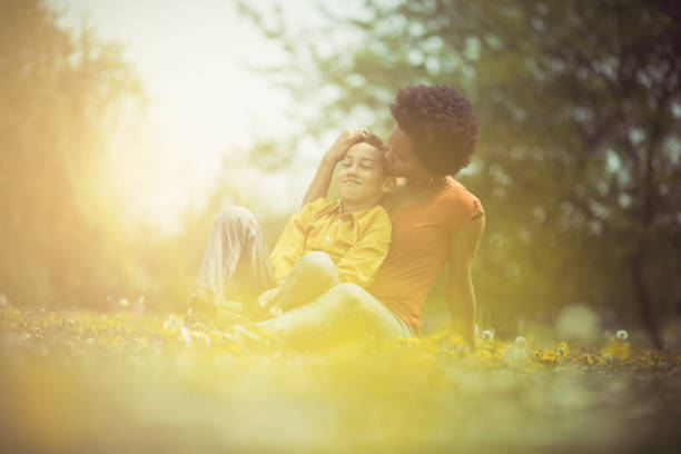 istock Give love to your kid. 1143459683