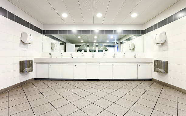 istock interior of a Congress Palace, public toilets 114346210