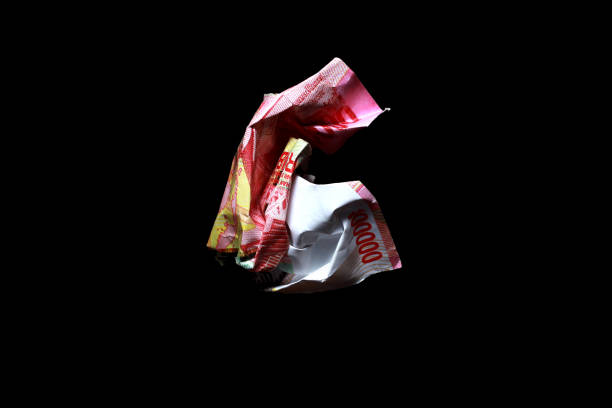 istock Flat Lay Conceptual Photo, wasteful cost 1143463769