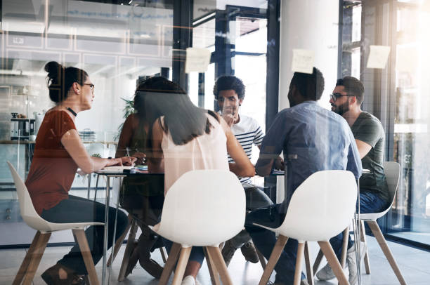 istock In talks about new ways to handle business 1143468418