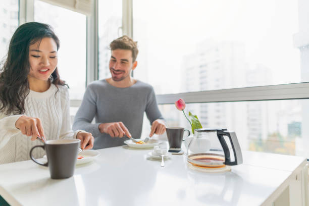 istock Nice Breakfast And A Lovely Moment Together 1143474729
