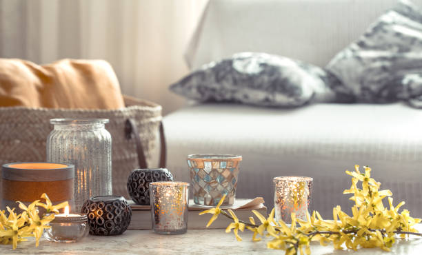 istock still life flowers with decorative objects in the living room 1143475014
