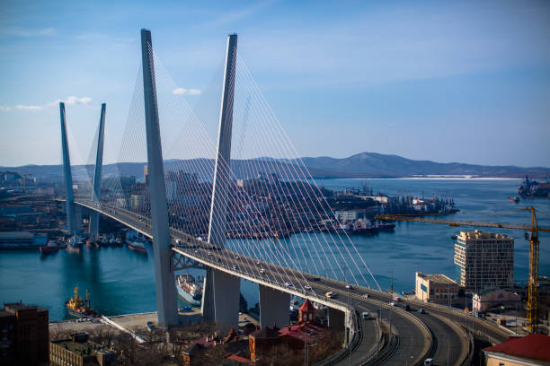 istock The Zolotoy Bridge on a Summer's Day 1143482250