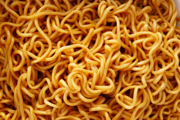 istock Instant noodles. Instant yakisoba. 1143483083