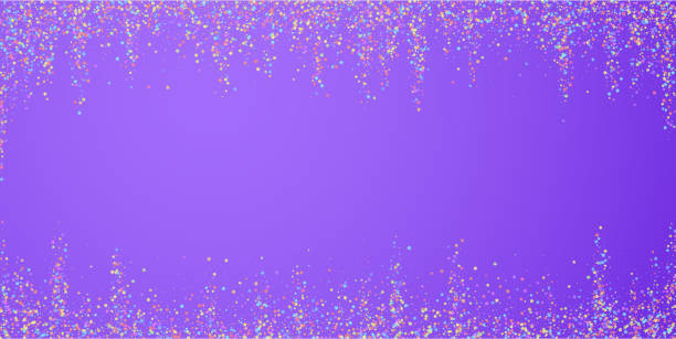 istock Festive confetti. Celebration stars. Colorful star 1143494125