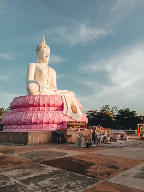 istock Buddha statue in Thailand 1143495608