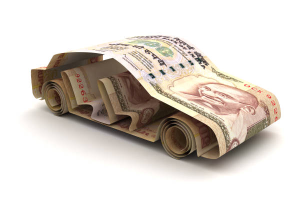 istock Car Finance With Indian Rupee 1143495980