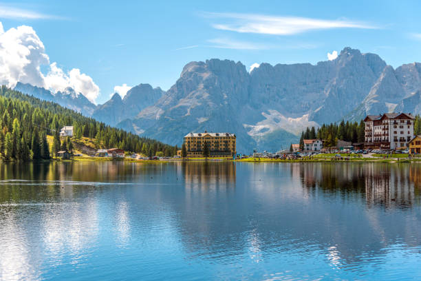 istock Lake Misurina, Dolomites, Italy 1143496162