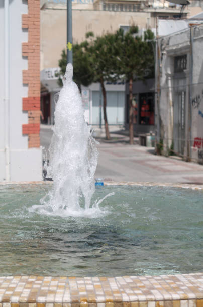 istock Small fountain in the street 1143500762