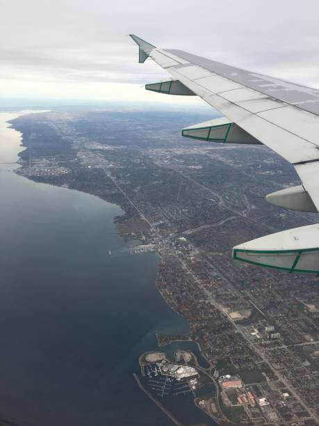 istock Flying over Lake Ontario 1143505167