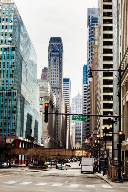istock Wacker drive in downtown Chicago. USA 1143506395