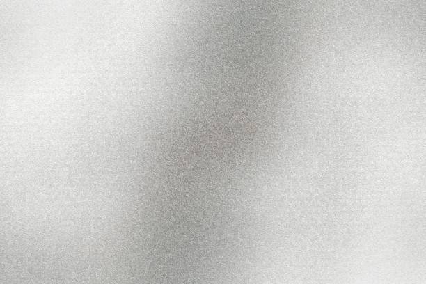 istock Shiny silver foil metal , abstract texture background 1143518391
