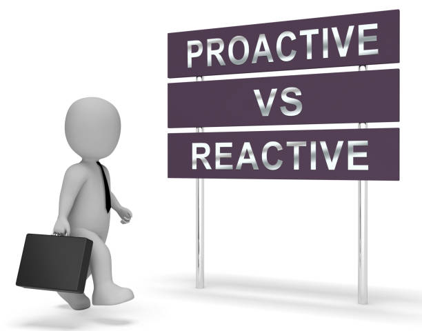 Reactive Vs Proactive 210+ Reactive Vs Proactive Concept Stock Photos, Pictures & Royalty ...
