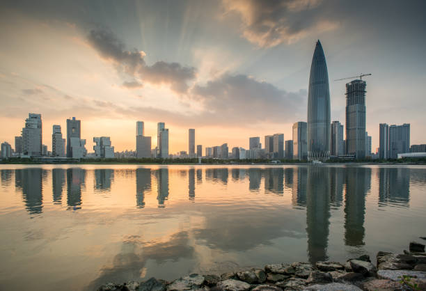 istock Shenzhen city skyline 1143524033