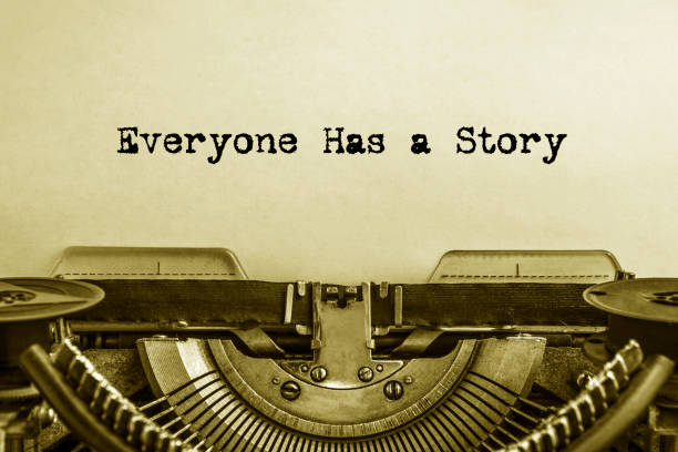 istock Everyone has a Story printed on a sheet of paper 1143524069